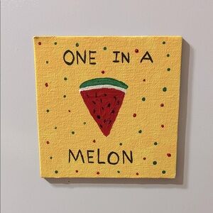 Watermelon Painted Magnet